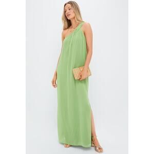 OOMANDER PLACE Pistachio Green Soleil Gown Size M NWT Retail $148 Tuckernuck